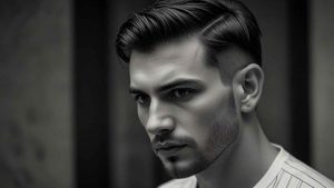 Coupe de cheveux masculine