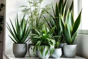 Plantes d'intérieur, qualité de l'air